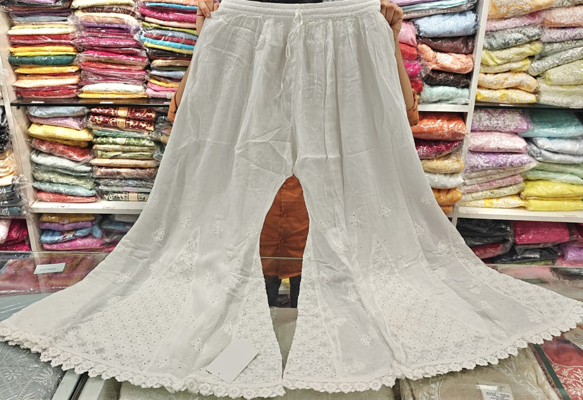 Viscose Georgette Mukaish Kalidar Plazzo