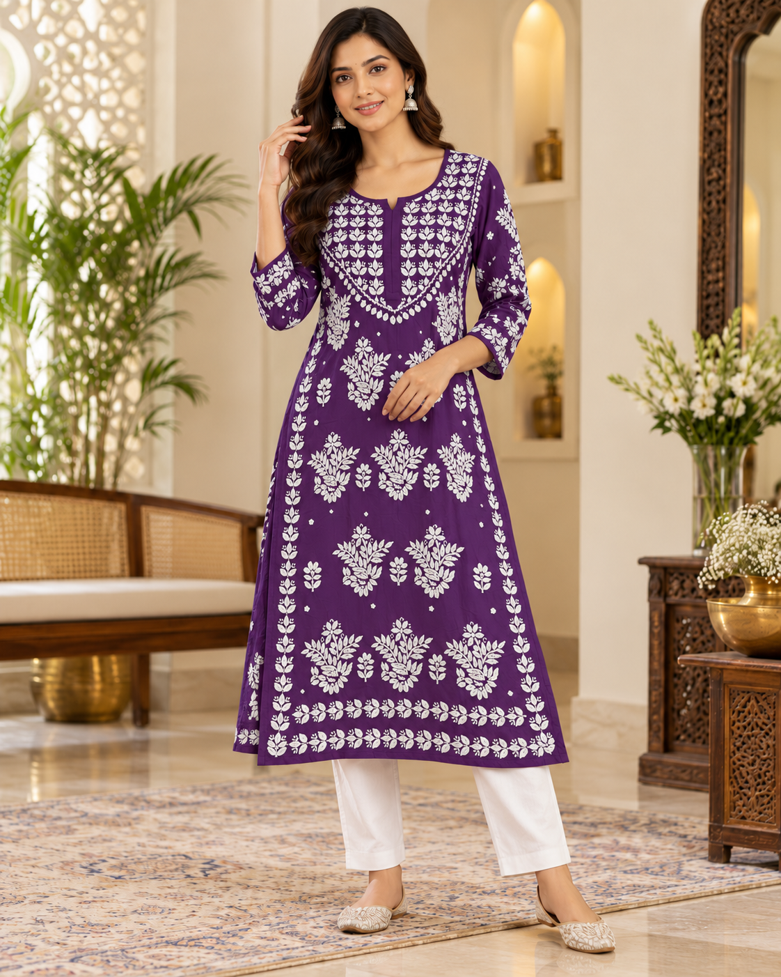 Modal Regular Ghaspatti Kurties