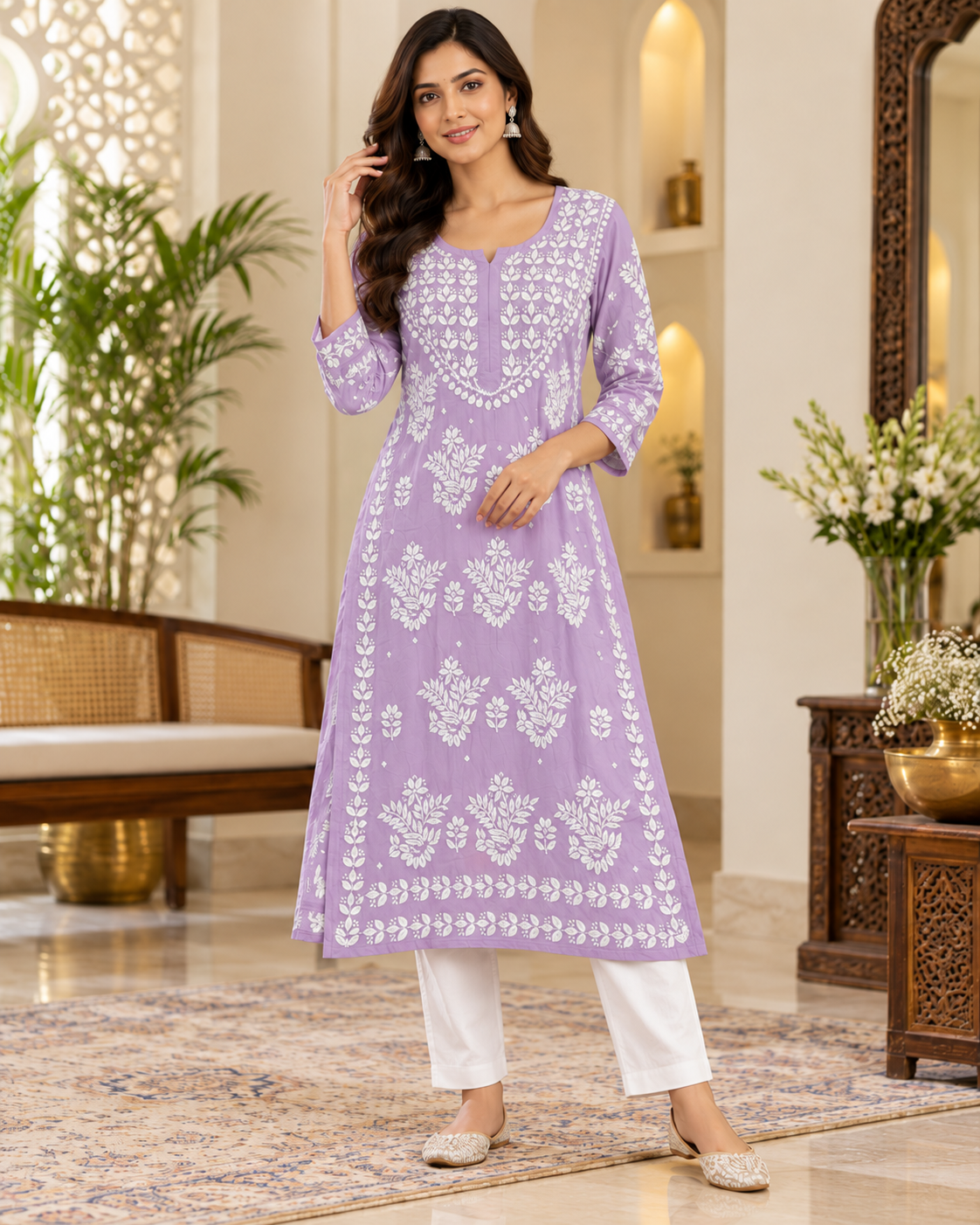 Modal Regular Ghaspatti Kurties