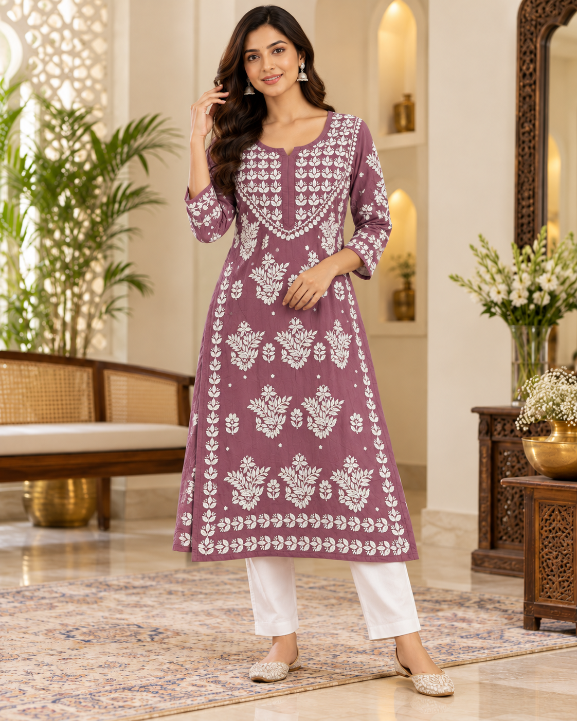 Modal Regular Ghaspatti Kurties