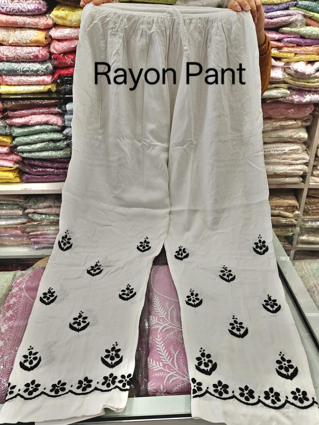 Rayon Pant W/B
