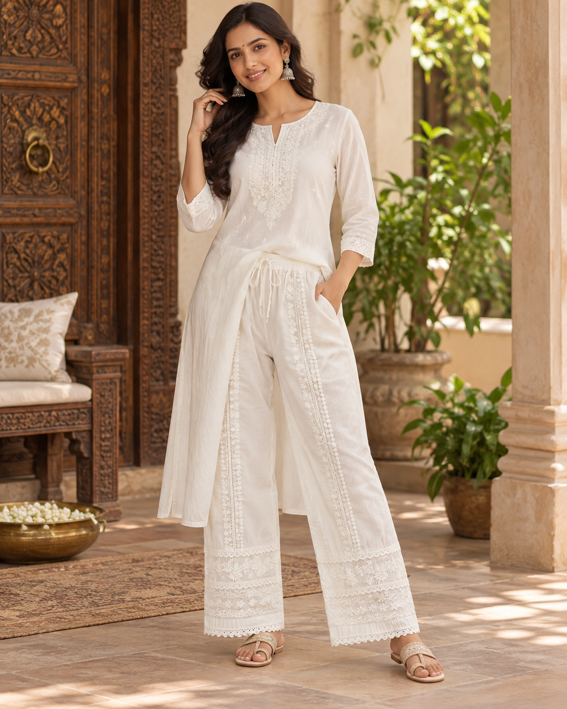 Heavy Fancy Work Pant